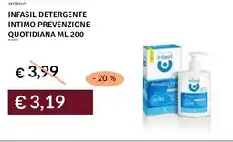 Prezzemolo e Vitale Infasil detergente intimo prevenzione quotidiana offerta