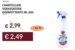 Prezzemolo e Vitale Chanteclair sgrassatore disinfettante offerta