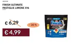 Prezzemolo e Vitale Finish ultimate pastiglie limone x16 offerta