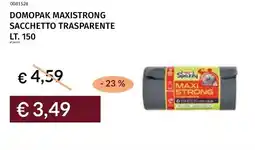 Prezzemolo e Vitale Domopak maxistrong sacchetto trasparente offerta