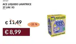 Prezzemolo e Vitale Ace liquido lavatrice offerta