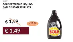 Prezzemolo e Vitale Sole detersivo liquido capi delicati scuri offerta