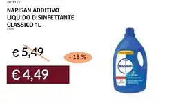Prezzemolo e Vitale Napisan additivo liquido disinfettante classico offerta