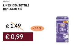 Prezzemolo e Vitale Lines idea sottile ripiegato x12 offerta