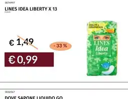 Prezzemolo e Vitale Lines idea liberty x 13 offerta