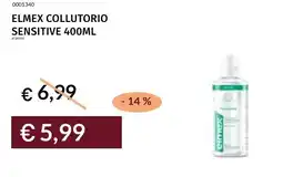 Prezzemolo e Vitale Elmex collutorio sensitive offerta
