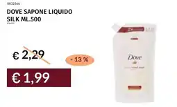 Prezzemolo e Vitale Dove sapone liquido silk offerta