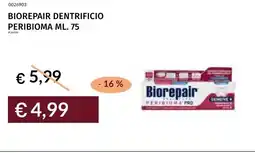 Prezzemolo e Vitale Biorepair dentrificio peribioma offerta