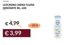 Prezzemolo e Vitale Leocrema crema fluida idratante offerta