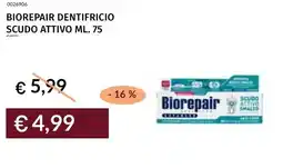 Prezzemolo e Vitale Biorepair dentifricio scudo attivo offerta