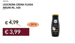 Prezzemolo e Vitale Leocrema crema fluida argan offerta