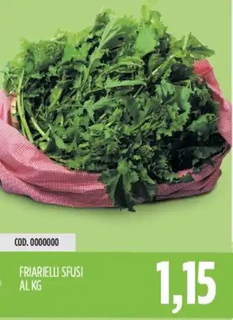 Carico Cash & Carry Friarielli sfusi offerta