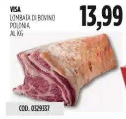 Carico Cash & Carry Visa lombata di bovino polonia offerta