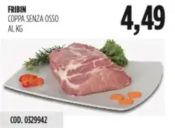 Carico Cash & Carry Fribin coppa senza osso offerta