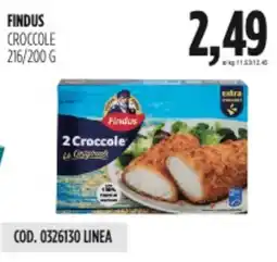 Carico Cash & Carry Findus croccole offerta
