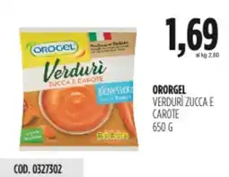 Carico Cash & Carry Ororgel verduri zucca e carote offerta