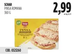 Carico Cash & Carry Schar pinsa romana offerta