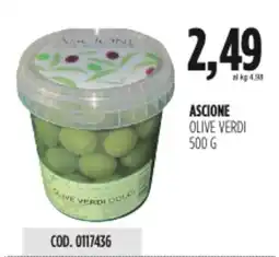 Carico Cash & Carry Ascione olive verdi offerta