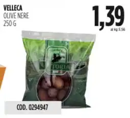 Carico Cash & Carry Velleca olive nere offerta