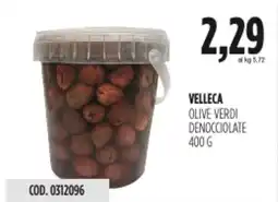 Carico Cash & Carry Velleca olive verdi denocciolate offerta
