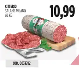 Carico Cash & Carry Citterio salame milano offerta