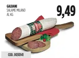 Carico Cash & Carry Galbani salame milano offerta