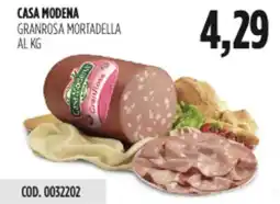 Carico Cash & Carry Casa modena granrosa mortadella offerta