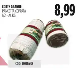 Carico Cash & Carry Corte grande pancetta coppata 1/2 offerta
