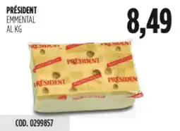 Carico Cash & Carry Président emmental offerta