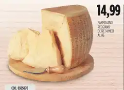 Carico Cash & Carry Parmigiano reggiano oltre 14 mesi offerta