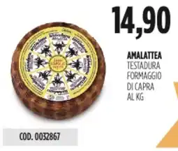 Carico Cash & Carry Amalattea testadura formaggio di capra offerta