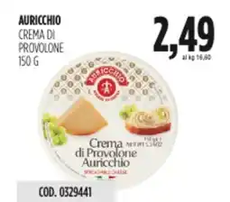 Carico Cash & Carry Auricchio crema di provolone offerta