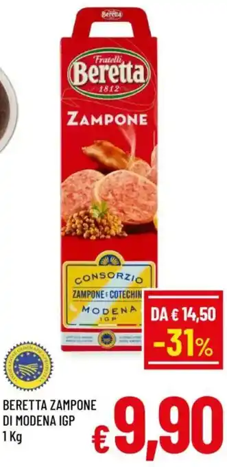 Beretta zampone di modena igp