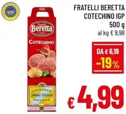 A&O Fratelli beretta cotechino igp offerta
