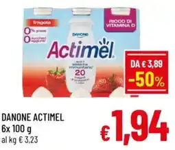A&O Danone actimel offerta