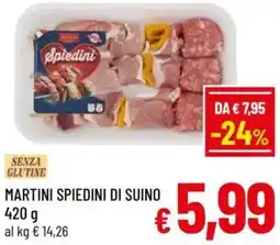 A&O Martini spiedini di suino offerta