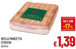 A&O Recla pancetta stufata offerta