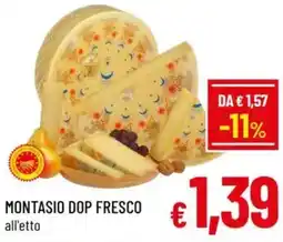 A&O Montasio dop fresco offerta