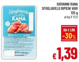 A&O Giovanni rana sfogliavelo ripieni vari offerta