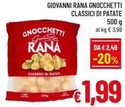 A&O Giovanni rana gnocchetti classici di patate offerta