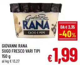 A&O Giovanni rana sugo fresco offerta