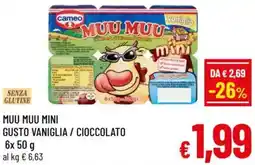 A&O Muu muu mini gusto vaniglia / cioccolato offerta