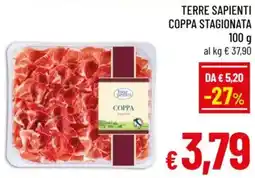 A&O Terre sapienti coppa stagionata offerta