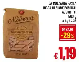 A&O La molisana pasta ricca di fibre formati offerta