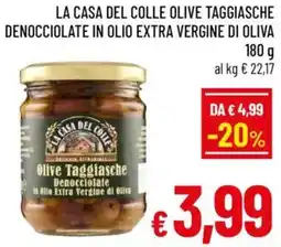 A&O La casa del colle olive taggiasche denocciolate in olio extra vergine di oliva offerta