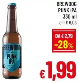 A&O Brewdog punk ipa offerta