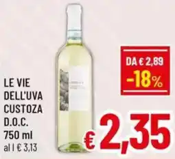 A&O Le vie dell'uva custoza d.o.c. offerta