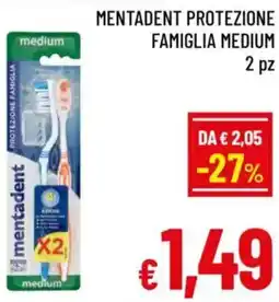 A&O Mentadent protezione famiglia medium offerta