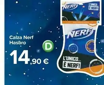Hasbro calza nerf