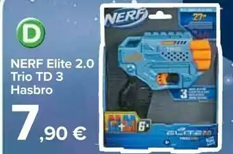 Carrefour Nerf elite 2.0 trio sd-3 offerta